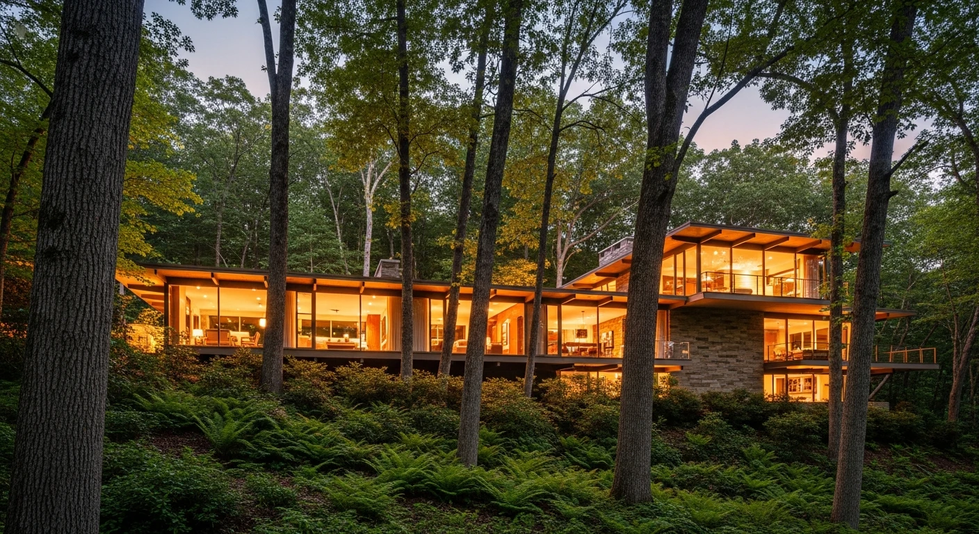 Eclectic home in Bradford Woods