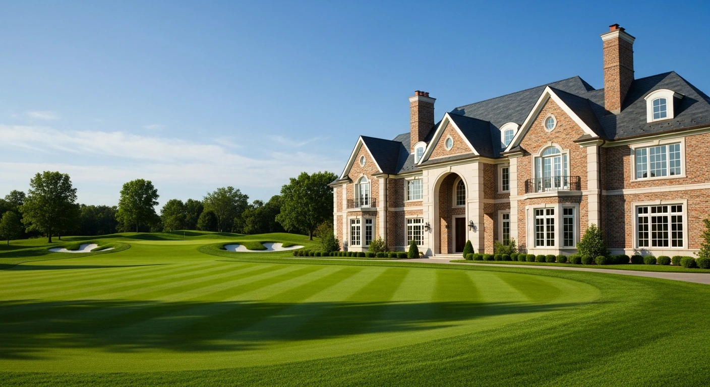 Diamond Run homes along the fairway