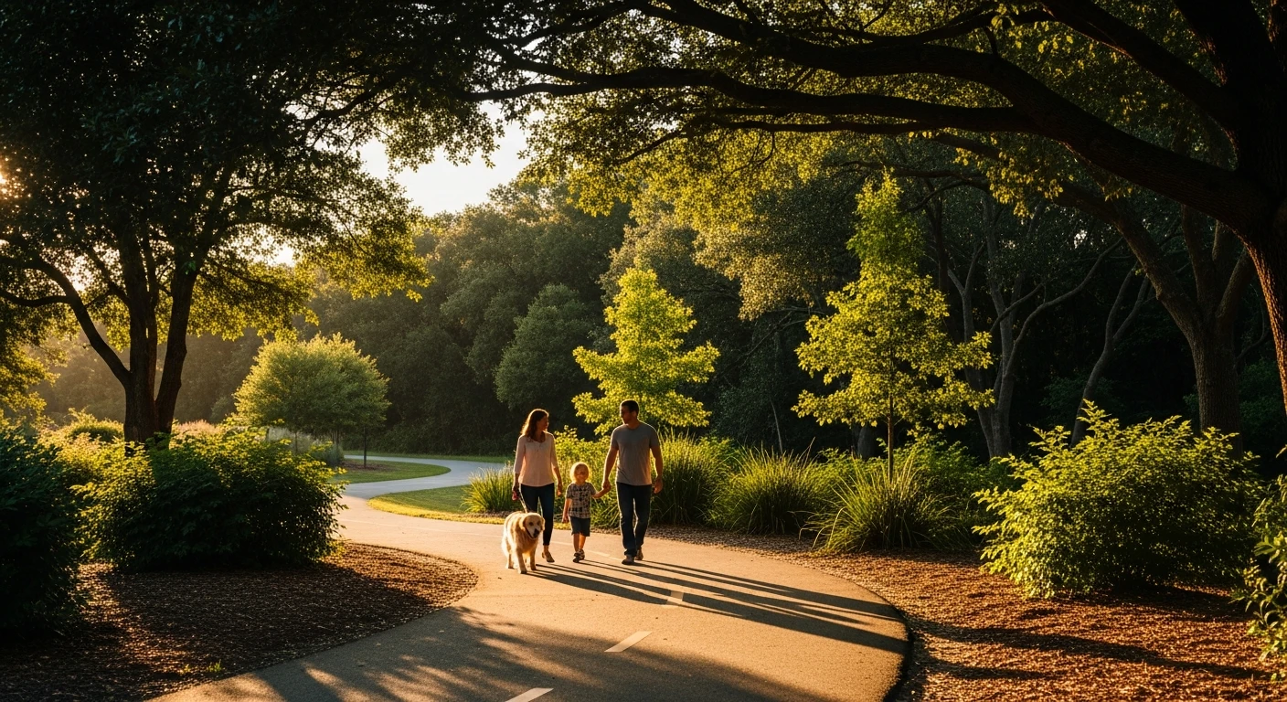Families at Blueberry Hill Park