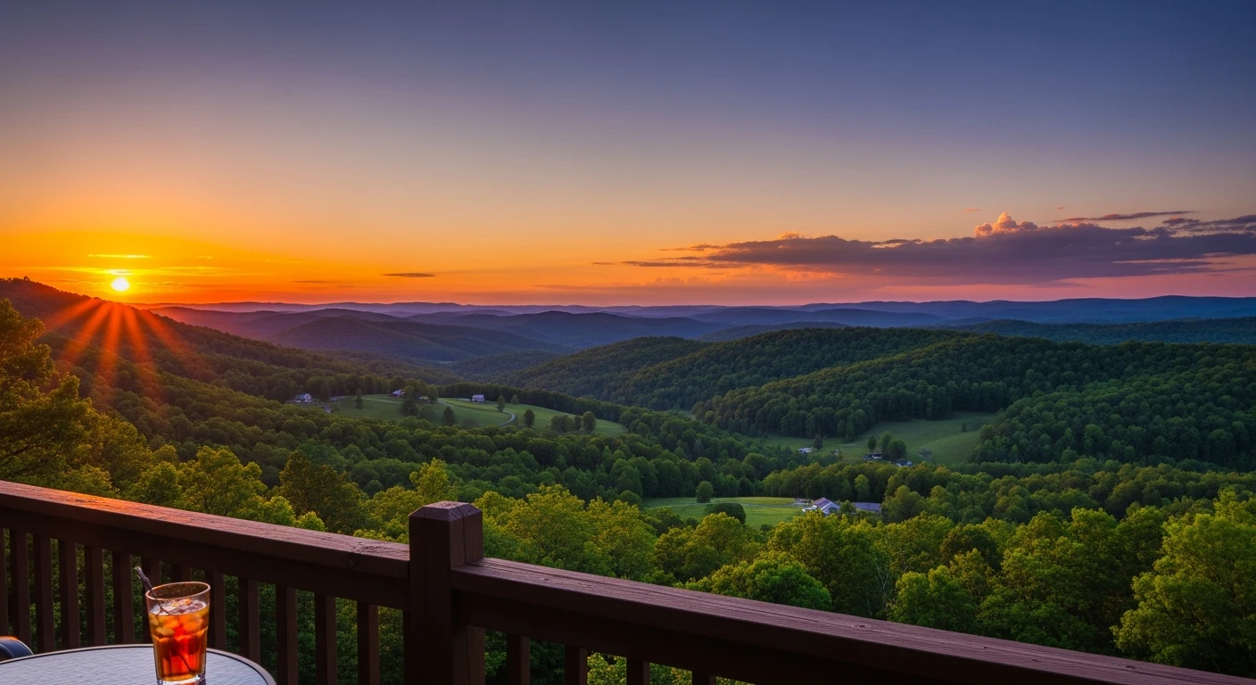 Franklin Ridge: Sunset Views