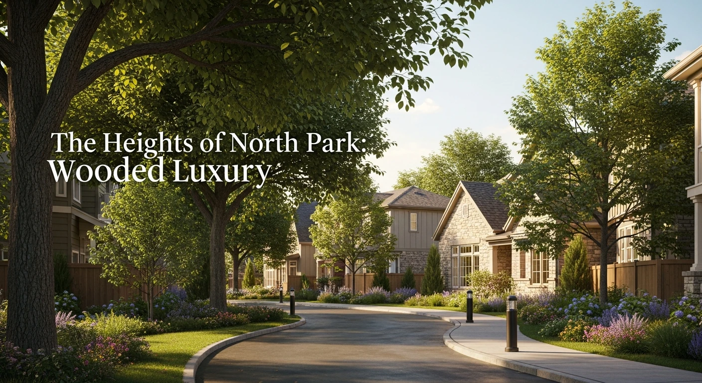 The Heights of North Park: Wooded Luxury amenities and recreation