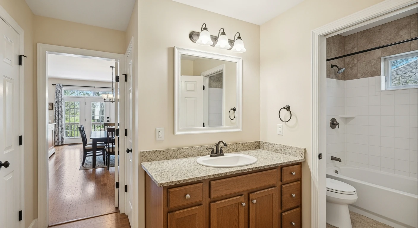 Karrington Woods: Established Pine housing stock and home styles