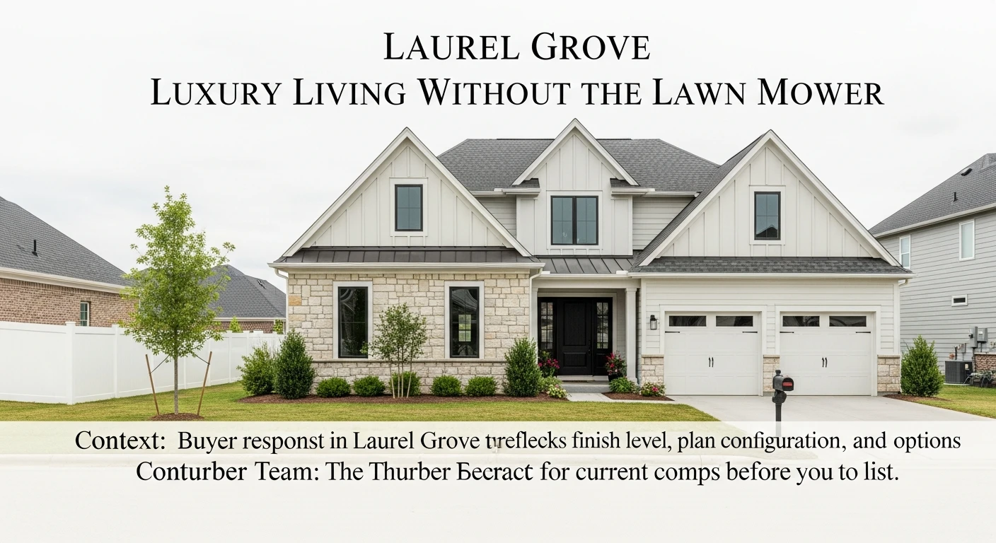 Laurel Grove: Luxury Living Without the Lawn Mower market data snapshot