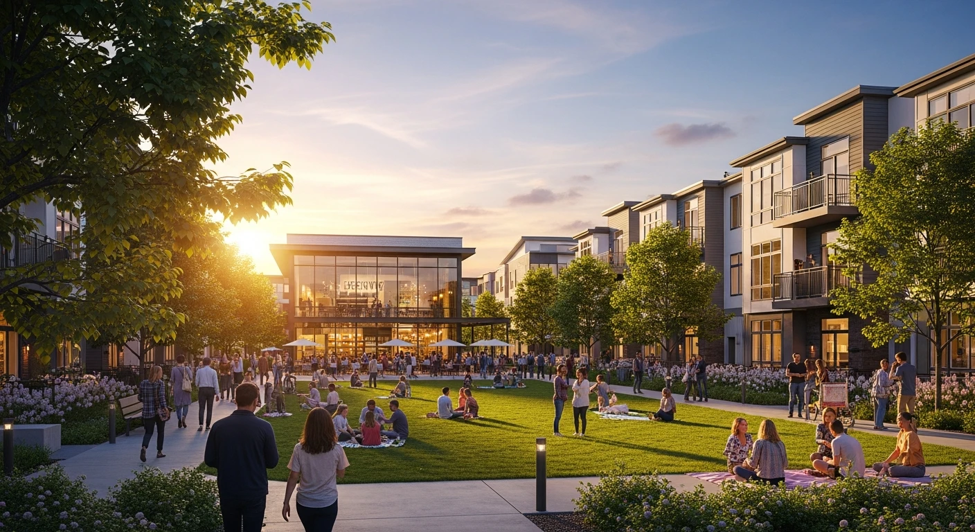 Meeder neighborhood street