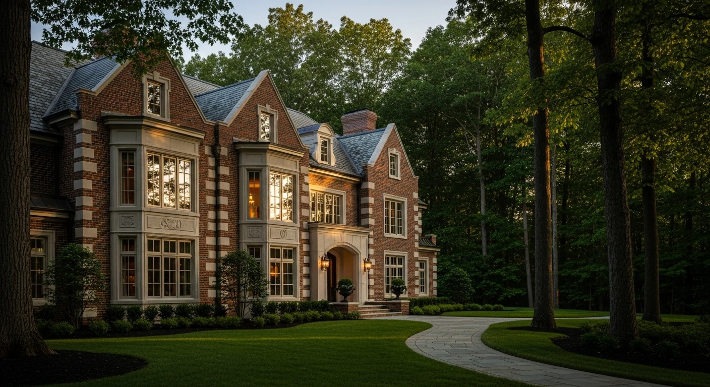 North Park Manor estates near the lake