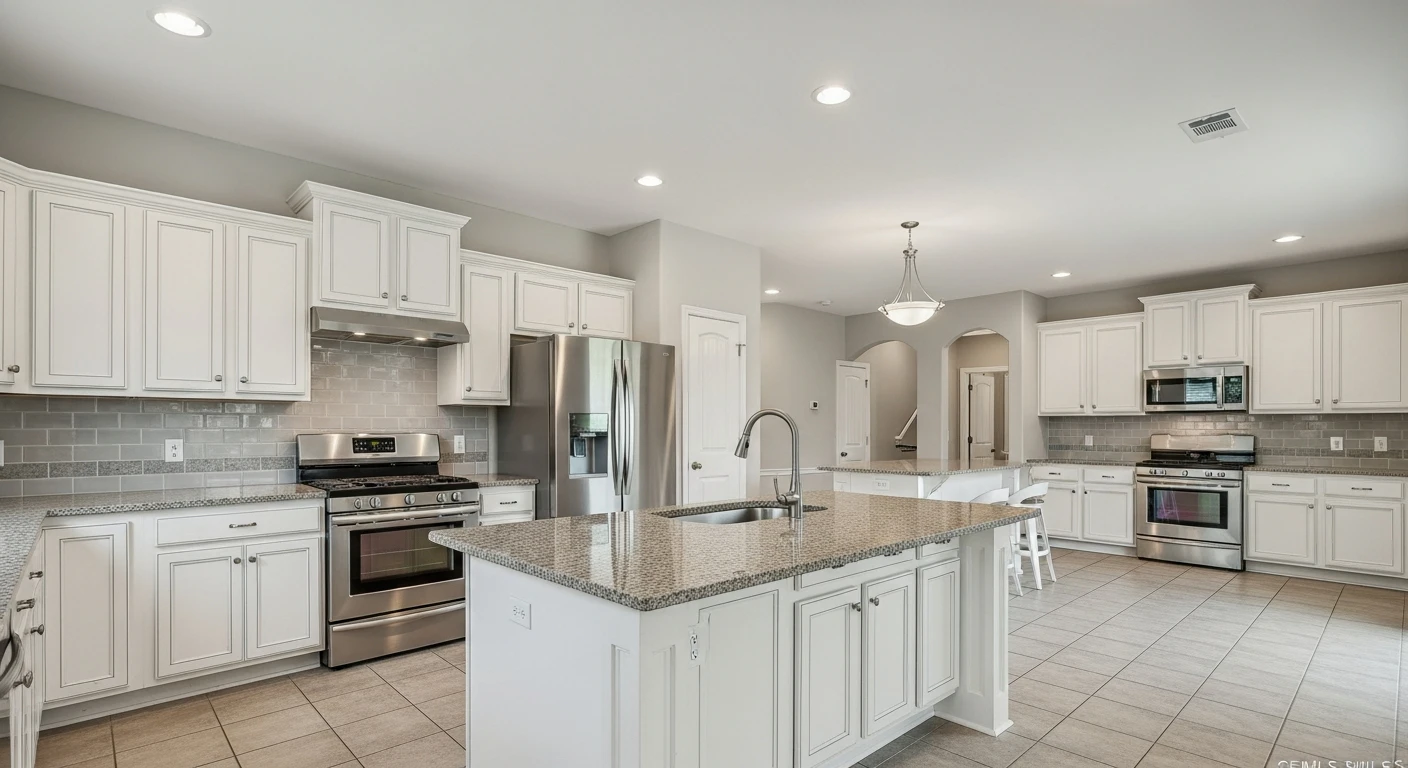 Settlers Walk: Franklin Park Move-Up housing stock and home styles