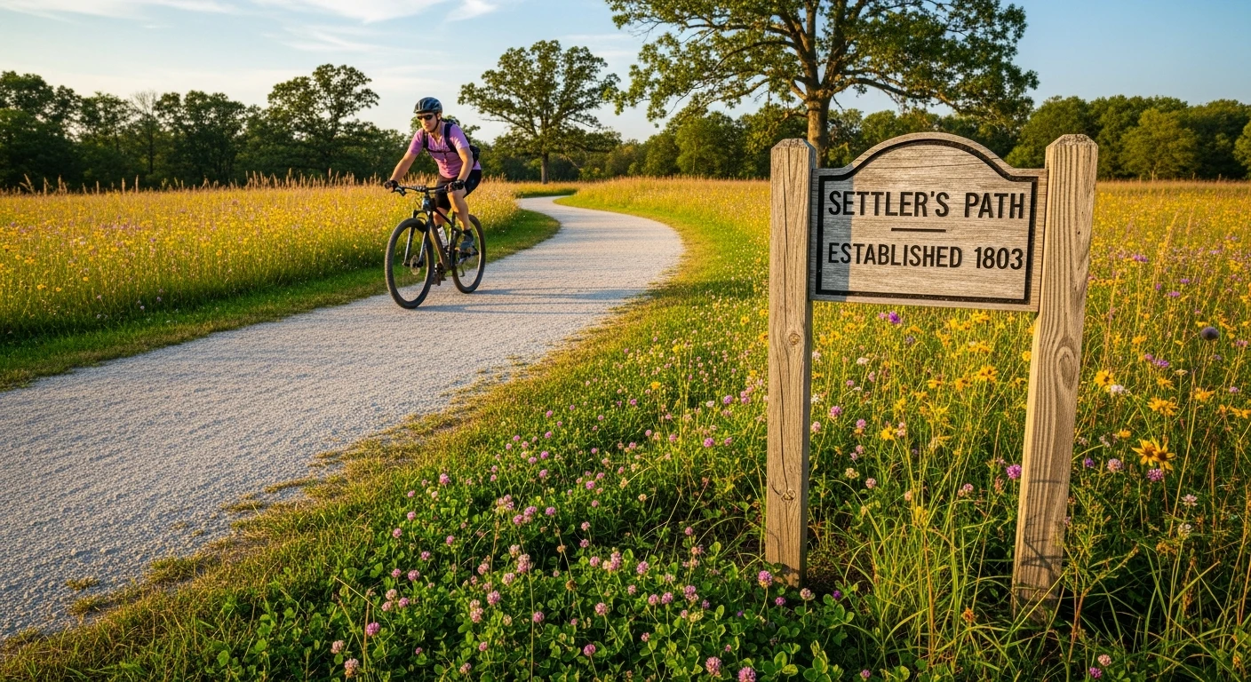 The Venango Trails Clubhouse and lake